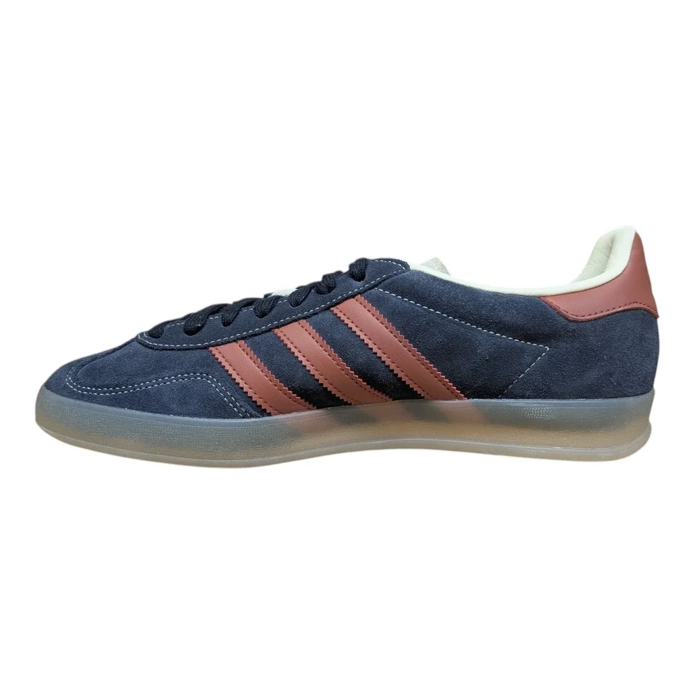 Adidas Mens Gazelle Indoor Shoes - Legend Ink/Preloved Ruby - US Size 9 - JH5404